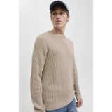 Jack & Jones - JJEDOVER KNIT CREW NECK - Gebreide Trui - Moonbeam