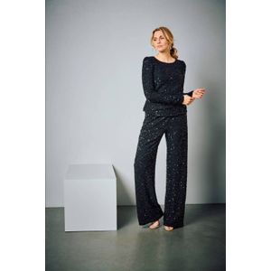 &Co Woman - LAS VEGAS - Top - Zwart - Pailletten