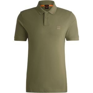 BOSS slim fit polo PASSENGER met logo