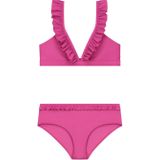 Shiwi triangel bikini Bella met ruches roze