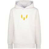 Messi hoodie met backprint wit