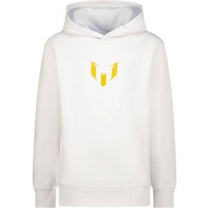Messi hoodie met backprint wit