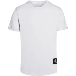 CALVIN KLEIN JEANS T-shirt BADGE lichtgrijs