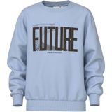 Sweatshirt - Regular Fit - Geborstelde Sweatstof - Lange Mouwen