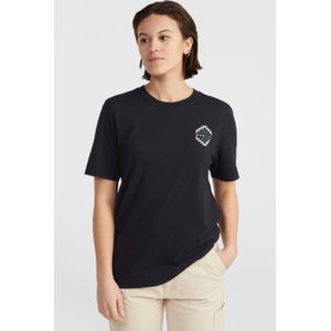 O'Neill jersey T-shirt met printopdruk zwart