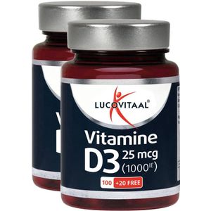 Lucovitaal duopack D3 25mcg (1000IE) Vitamine