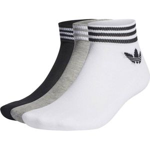 adidas Originals Adicolor sokken - set van 3 wit/grijs melange/zwart