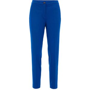 WE Fashion tapered fit chino blauw