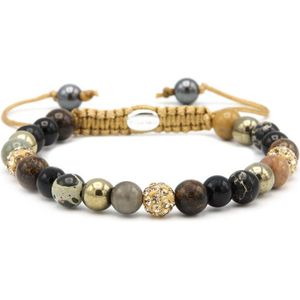 KARMA Jewelry armband bruin