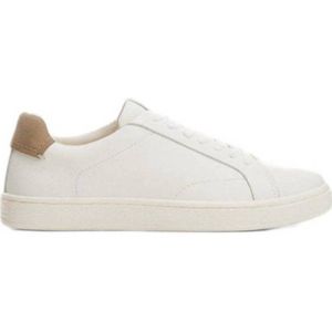 Mango Man Leren Sneakers Wit