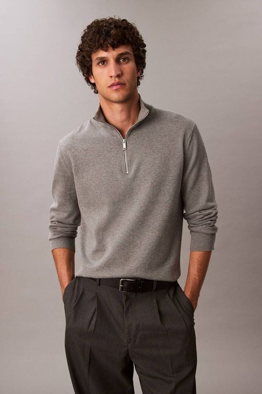 Calvin Klein gebreide trui zwart