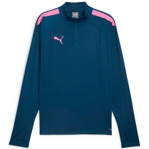 Puma senior voetbalshirt petrol/roze