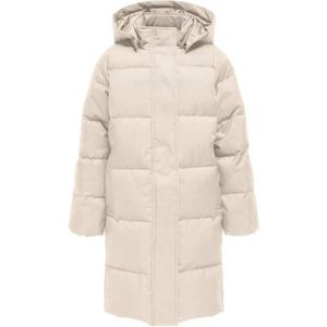 KIDS ONLY GIRL gewatteerde winterjas KOGIRENE beige