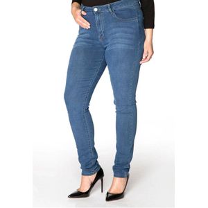 Yoek high waist shaping skinny jeans light denim