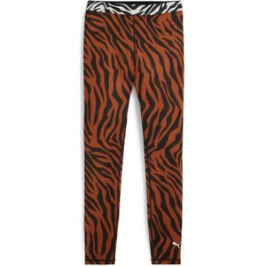 Puma 7/8 sportlegging bruin/zwart/wit