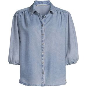 Moscow blouse medium blue denim