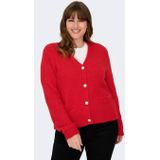 ONLY CARMAKOMA - CARMAGGIE LIFE LS CONTRAST CARDI KNT - Cardigan - Dames