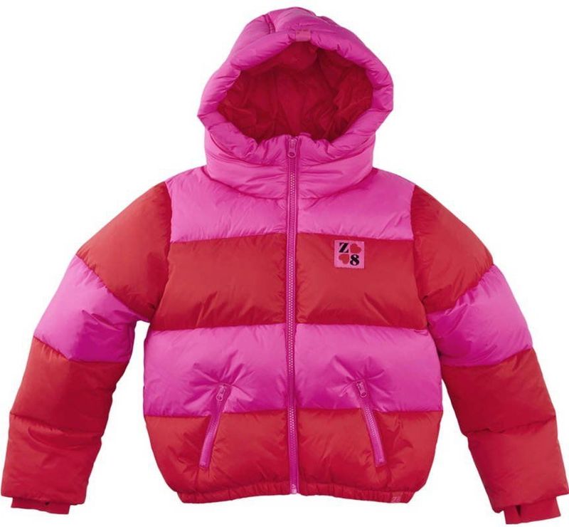 Z8 - Jayda - Winterjas - Rose - Voor Meisjes - Maat 104-110