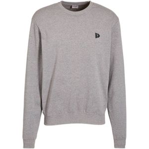 Donnay fleece sportsweater grijs