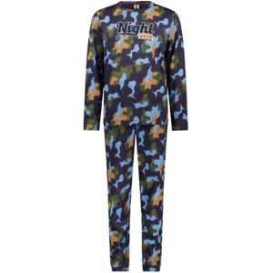 B.Nosy pyjama B. a SLEEP met all over print donkerblauw/multicolor