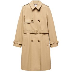 Mango trenchcoat jas beige