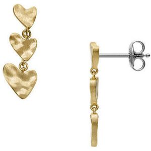 Skagen oorbellen SKJ5011710 Anja Hearts goudkleurig