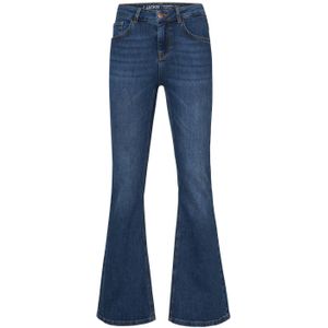 Miss Etam Lang tall flared jeans Jackie medium blue denim 36 inch