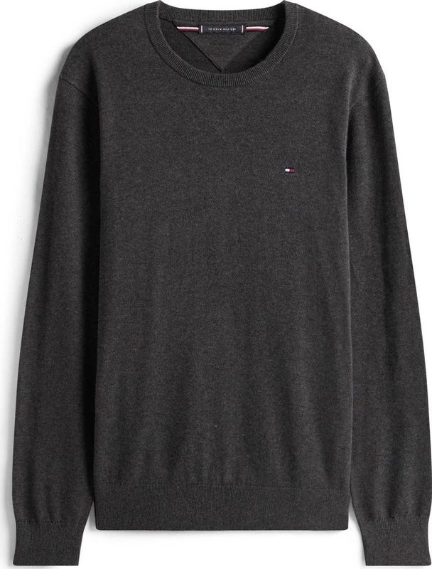 TOMMY HILFIGER - ESSENTIAL - Trui - Grijs Gemêleerd