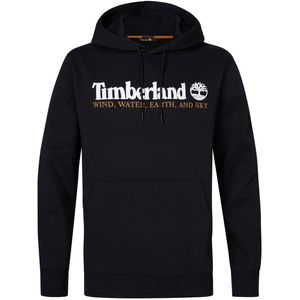 Timberland hoodie met logo zwart