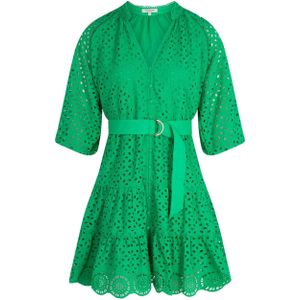Morgan trapeze jurk groen