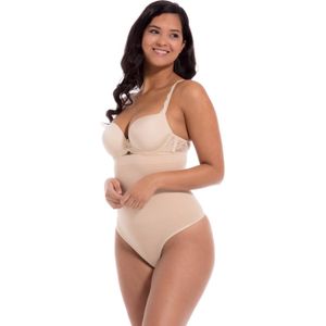 MAGIC Bodyfashion high waist string Comfort met bamboe lichtbeige