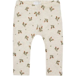 Noppies Baby Legging Ninive met Biologisch Katoen Ecru/Groen/Bruin