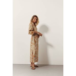 Tramontana midi jurk brons