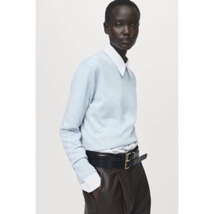 MANGO - MILI - Trui - Lichtblauw - Gebreide Truien