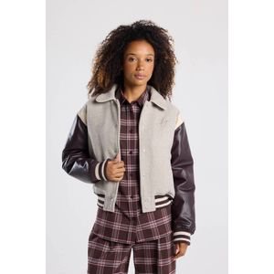 America Today wollen bomberjack beige