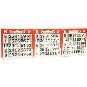 Buffalo Bingo kaarten 1500 vel Bingokaarten 1500 vel