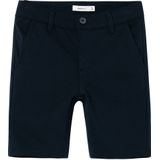 NAME IT KIDS slim fit bermuda NKMSILAS donkerblauw