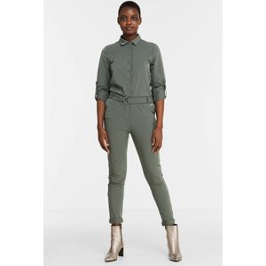 TQ-Amsterdam travelstof regular jumpsuit groen