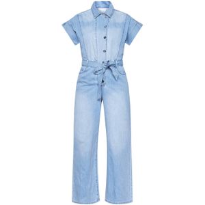 SisterS Point jumpsuit light blue denim straight