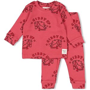 Feetje Premium Sleepwear - Howdy Holly pyjama roodroze