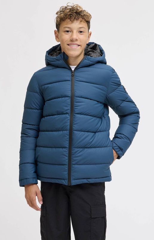 Jack & Jones Junior - Gewatteerde Jas - Blauw