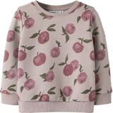 Sweatshirt - Geborstelde Sweatstof - Regular Fit - Lange Mouwen - All-over Print