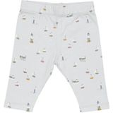 Little Dutch baby broek Sailors Bay met all over print lichtblauw