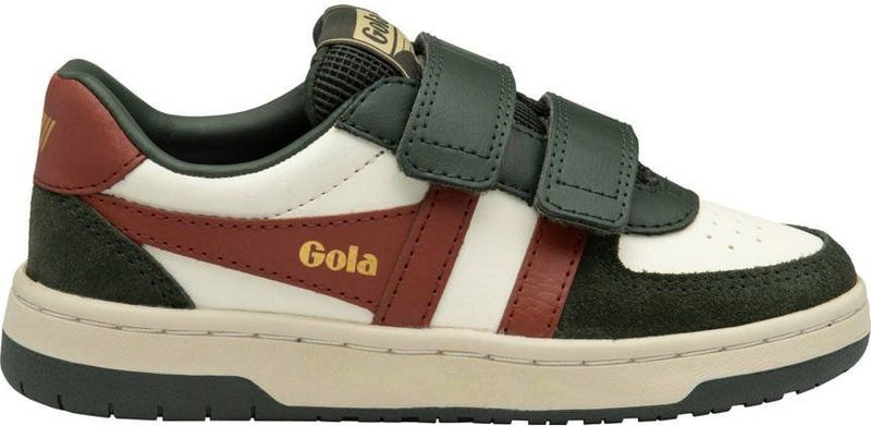 Gola - Hawk Strap - Sneakers - Zwart - Duurzaam Leer