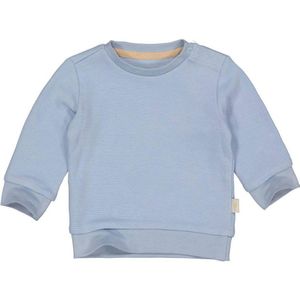 LEVV baby gestreepte sweater LNEELTJENOS blue dust