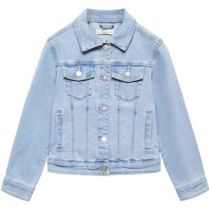 Mango Kids spijkerjas light blue denim