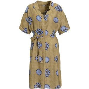 Geisha zomerjurk beige