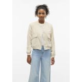 Vero Moda - Vmrainie Amala - Jas - Oatmeal - Dames