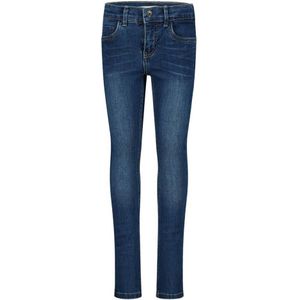 NAME IT skinny jeans NKMPETE met visgraat medium blue denim