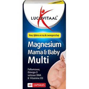 Lucovitaal Magnesium Mama & Baby Multi - 60 capsules